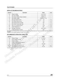 74LVTH16244TTR Datasheet Page 4