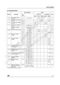 74LVTH16244TTR Datasheet Page 5