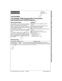 74LVTH16501MTD Datasheet Cover