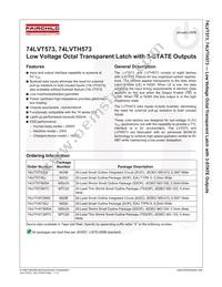 74LVTH573WMX Datasheet Page 2