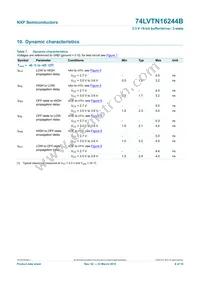 74LVTN16244BBQ Datasheet Page 8