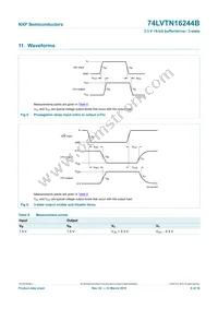 74LVTN16244BBQ Datasheet Page 9