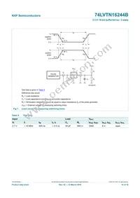 74LVTN16244BBQ Datasheet Page 10