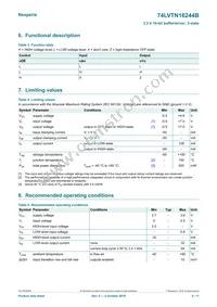 74LVTN16244BBX Datasheet Page 4