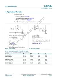 74LVU04PW Datasheet Page 10