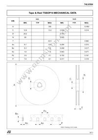 74LVX04MTR Datasheet Page 9