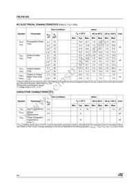 74LVX125TTR Datasheet Page 4