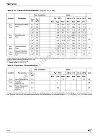 74LVX126TTR Datasheet Page 4