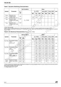 74LVX138MTR Datasheet Page 4