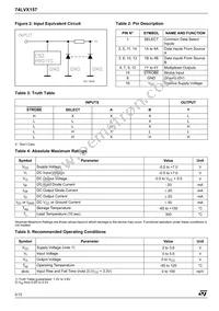 74LVX157MTR Datasheet Page 2