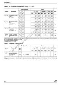 74LVX157MTR Datasheet Page 4