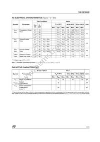 74LVX16240TTR Datasheet Page 5