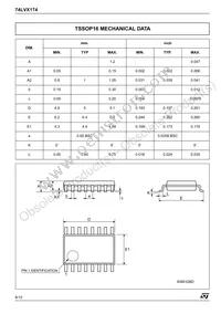 74LVX174MTR Datasheet Page 8