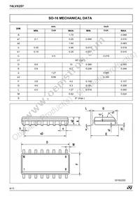 74LVX257MTR Datasheet Page 8