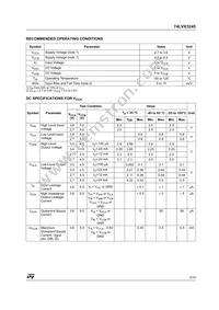 74LVX3245TTR Datasheet Page 3