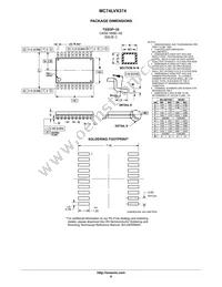 74LVX374MTCX Datasheet Page 6
