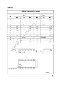 74LVX4245TTR Datasheet Page 10