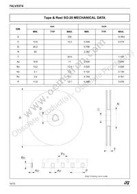 74LVX574TTR Datasheet Page 10