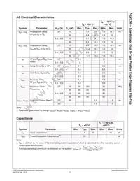 74LVX74SJX Datasheet Page 6