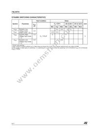 74LVX74TTR Datasheet Page 4