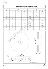 74LVX86TTR Datasheet Page 8