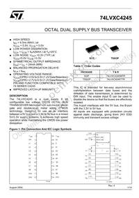 74LVXC4245MTR Datasheet Cover