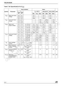 74LVXC4245MTR Datasheet Page 4