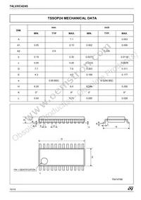 74LVXC4245MTR Datasheet Page 10