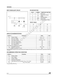 74V1G79CTR Datasheet Page 2