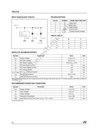 74V1T32STR Datasheet Page 2