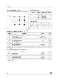 74V1T86CTR Datasheet Page 2