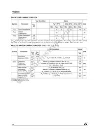 74V2G66STR Datasheet Page 4