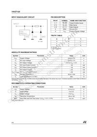 74V2T125STR Datasheet Page 2