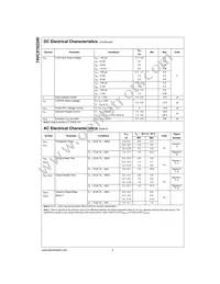 74VCX162240MTDX Datasheet Page 4