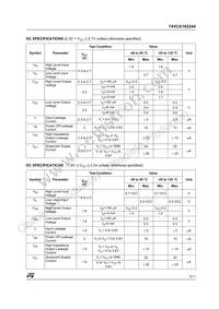 74VCX162244TTR Datasheet Page 5