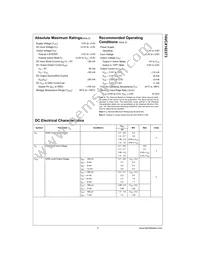74VCX162373MTD Datasheet Page 4