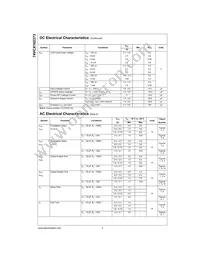 74VCX162373MTD Datasheet Page 5