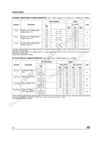 74VCX16240TTR Datasheet Page 6