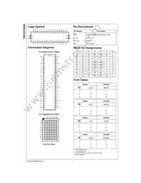 74VCX16244MTDX_F065 Datasheet Page 3