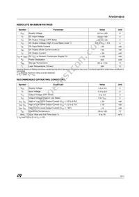 74VCX16244TTR Datasheet Page 3