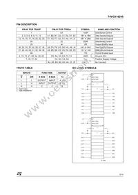 74VCX16245TTR Datasheet Page 3