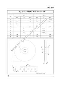 74VCX16245TTR Datasheet Page 13