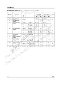 74VCX16374TTR Datasheet Page 4