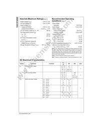 74VCX16500MTD Datasheet Page 4