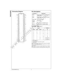 74VCX16501MTDX Datasheet Page 2