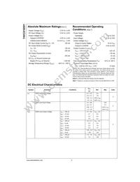 74VCX16501MTDX Datasheet Page 4