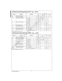 74VCX16722MTD Datasheet Page 4