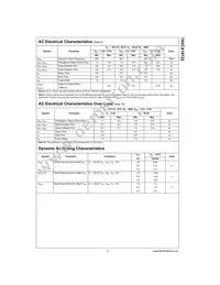 74VCX16722MTD Datasheet Page 5