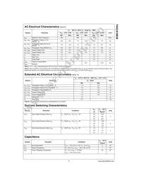 74VCX16838MTD Datasheet Page 5