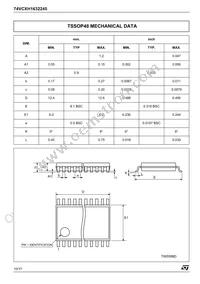 74VCXH1632245TTR Datasheet Page 10